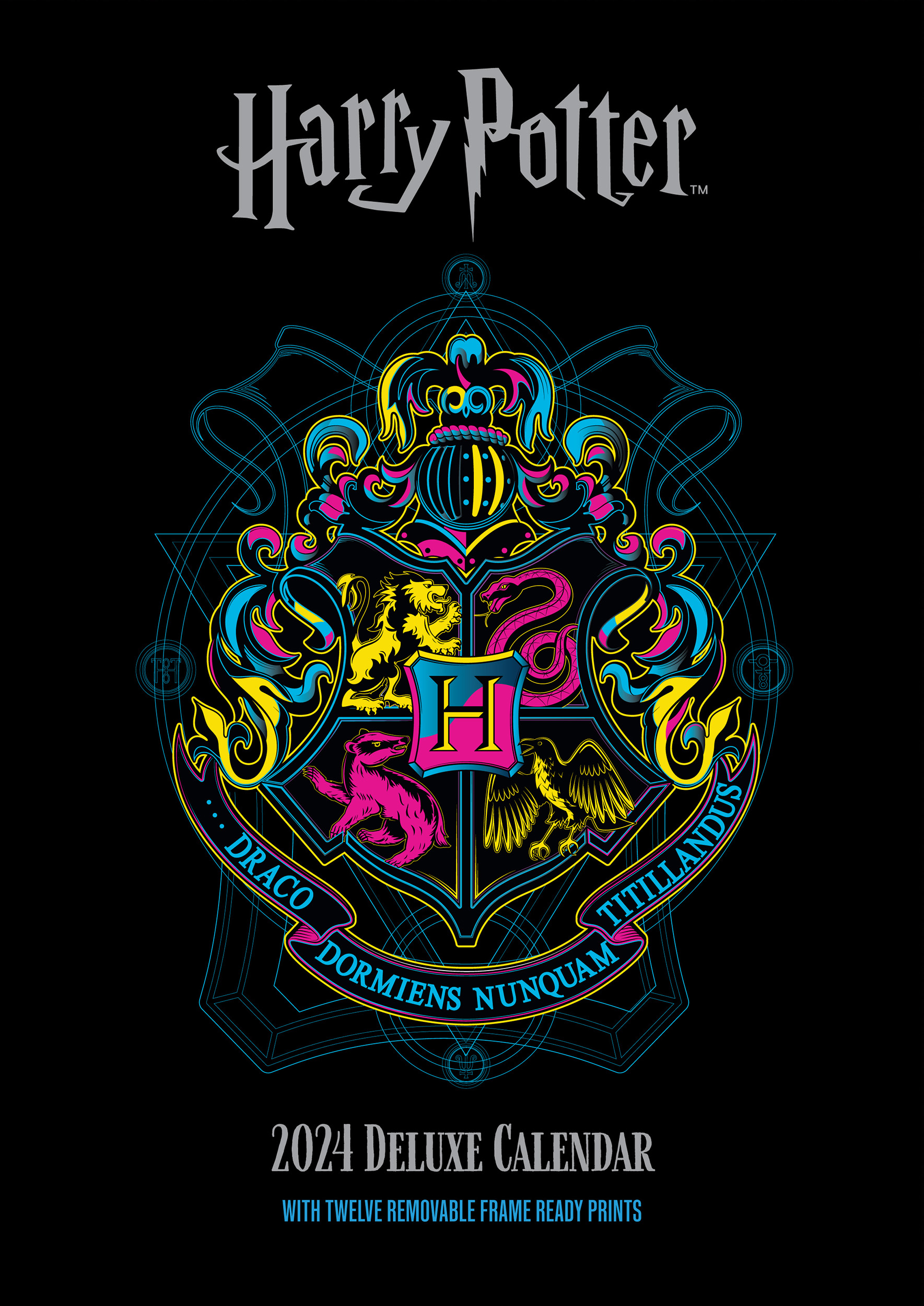 Official Harry Potter Deluxe A3 Poster Calendar 2025 Grange