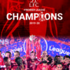 Cover image for the Liverpool Football Club Premier Champions League 2019-2020 Season Annual