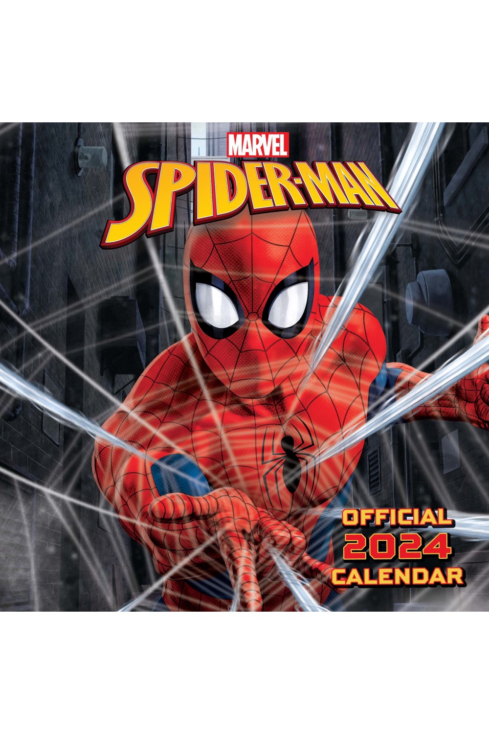 Official Spiderman Square Wall Calendar 2025 Grange Communications