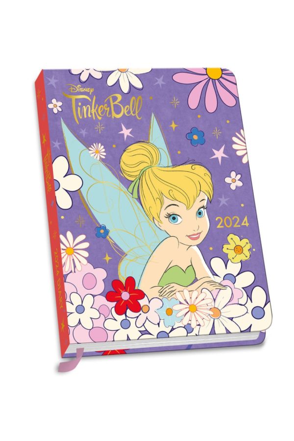 Disney Tinkerbell A6 Diary 2024 Grange Communications