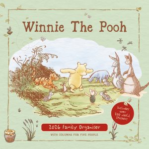 Winnie The Pooh 2026 Family Organiser Wall Calendar