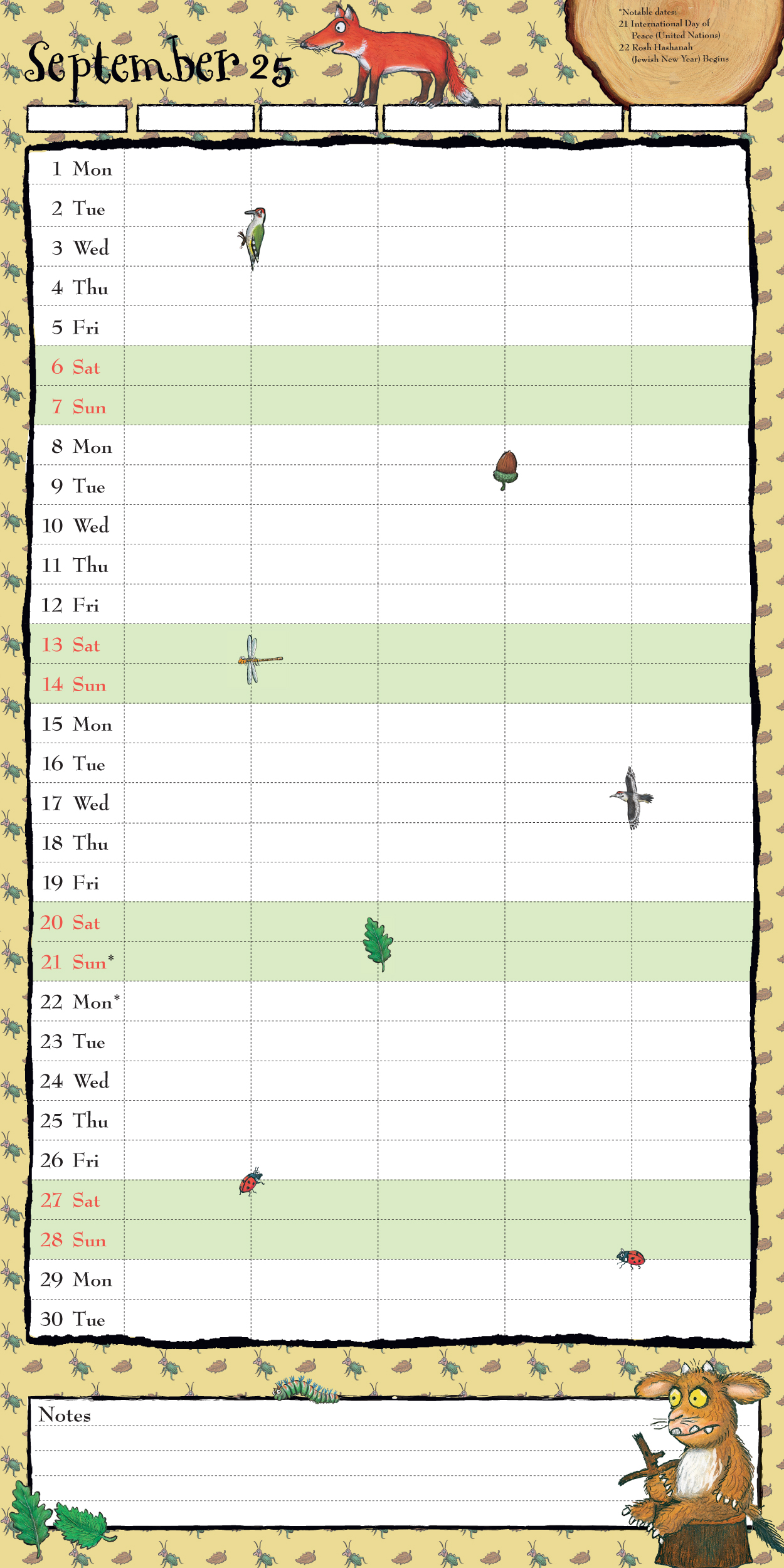 76716_Gruffalo_Family-Organiser_12x12_PF-Cal+FLAP-2026.indd