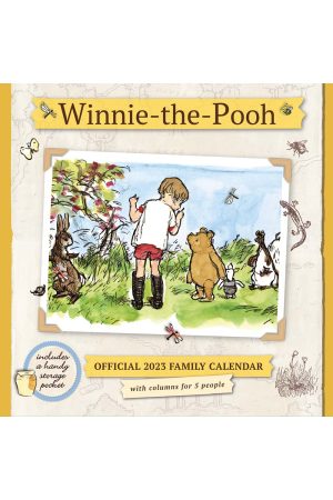 Winnie The Pooh 2022 Family Organiser Wall Calendar COVER