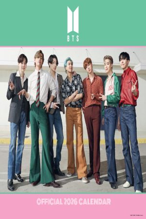 BTS Bangtan Boys Square Wall Calendar 2026