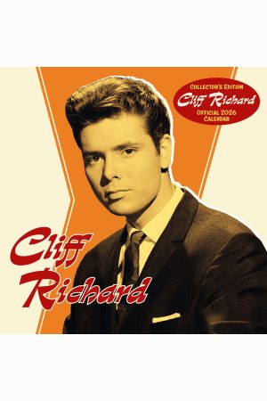 Cliff Richard Collector's Edition 2026 Square Wall Calendar