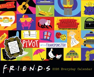 Friends 2026 Desk Block Page-a-day Calendar