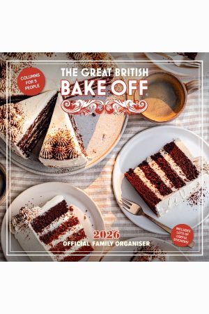 Great British Bake Off 2026 Family Organiser Wall Calendar