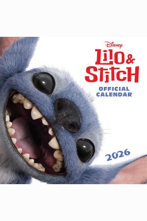 Lilo & Stitch Square Wall Calendar 2026