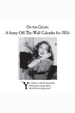 On The Ceiling 2026 Square Wall Calendar
