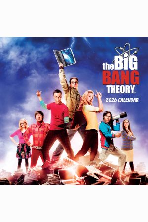 The Big Bang Theory Square Wall Calendar 2026