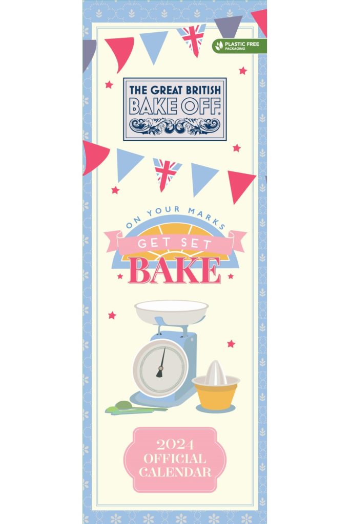 Great British Bake Off 2025 Slim Wall Calendar Grange Communications