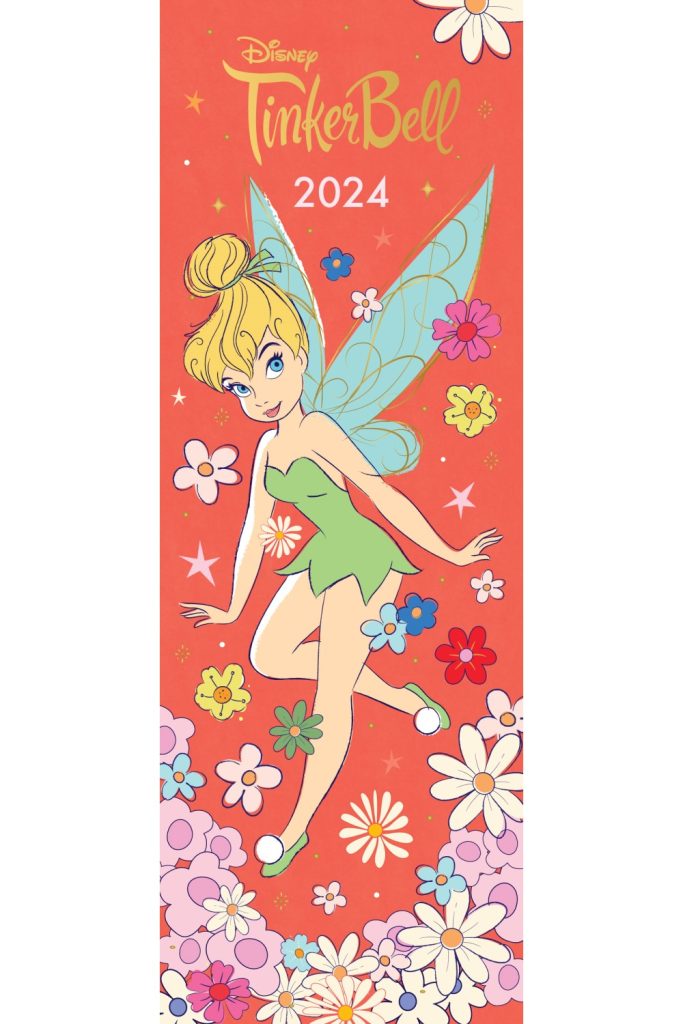 Disney Tinkerbell 2024 Slim Wall Calendar Grange Communications