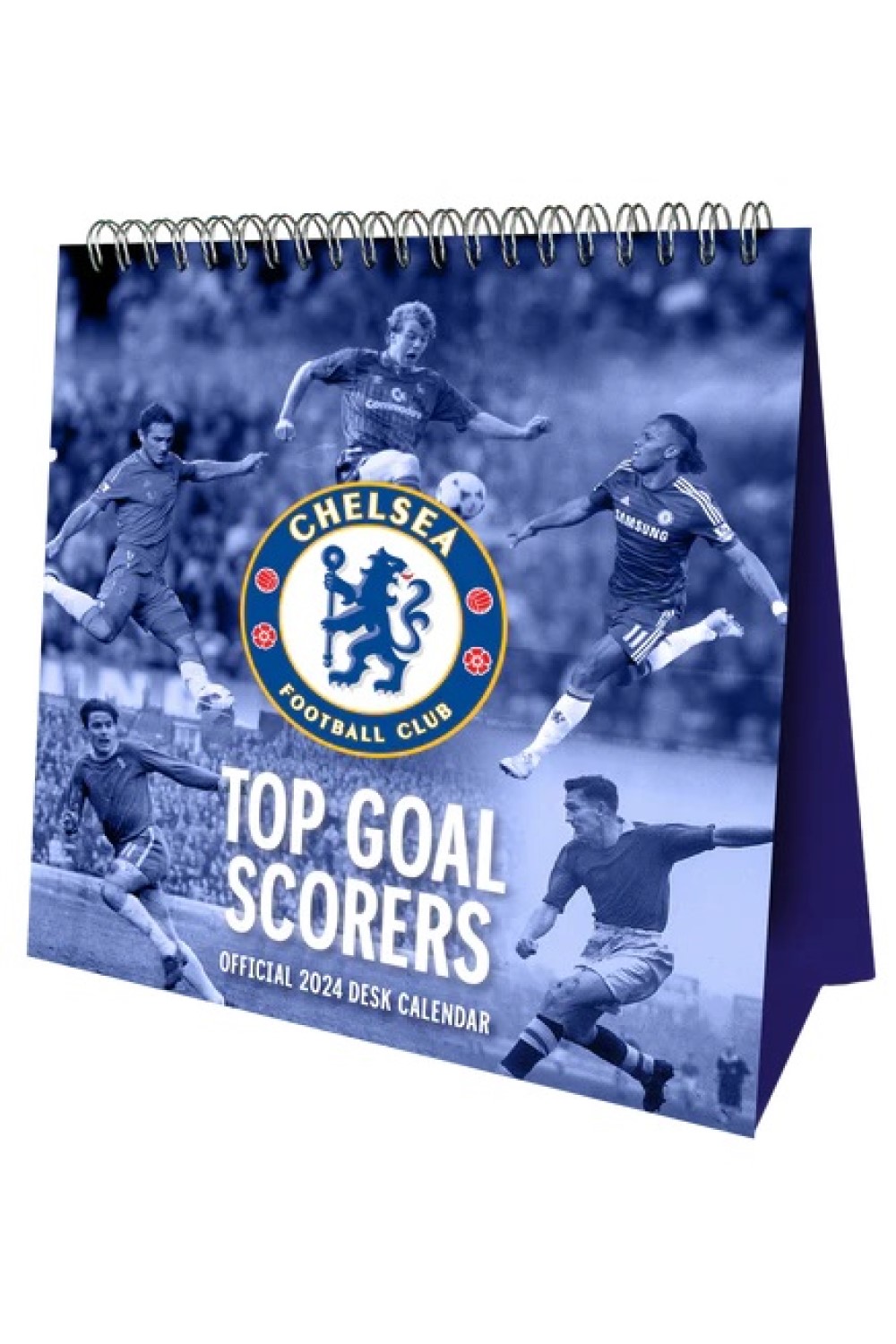 Official Chelsea 2024 Desk Easel Calendar Grange Communications