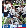 Personalised England Birthday Card