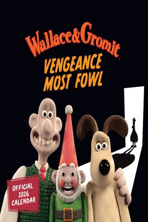 Wallace & Gromit Square Wall Calendar 2026