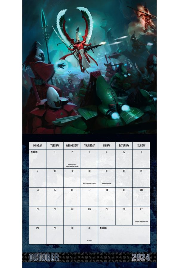 Warhammer Square Wall Calendar 2024 Grange Communications