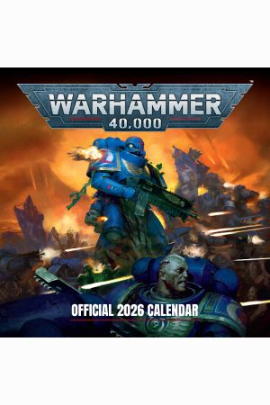 Warhammer Square Wall Calendar 2026