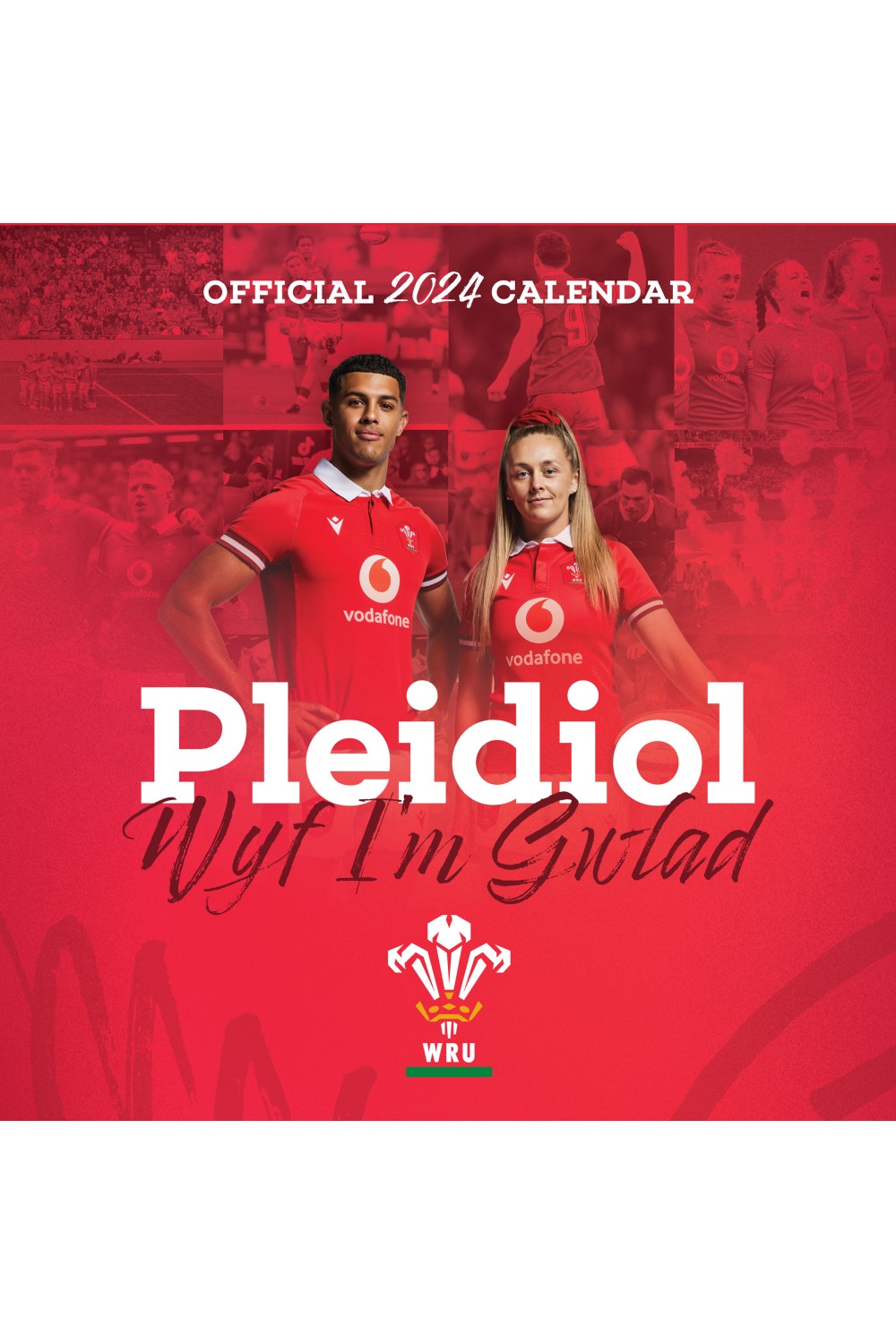 Wales Rugby Union Square Wall Calendar 2024 Grange Communications