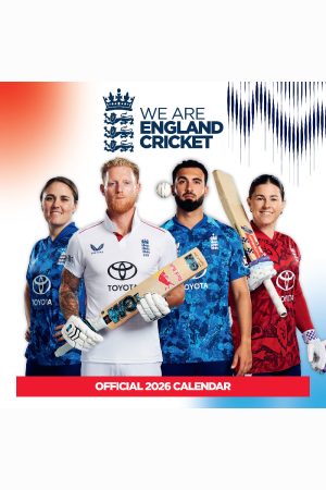 England Cricket Square Wall Calendar 2026