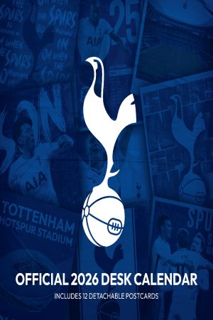 Official Tottenham Hotspur Desk Easel Calendar 2026