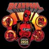 Marvel Deadpool 2026 Square Calendar