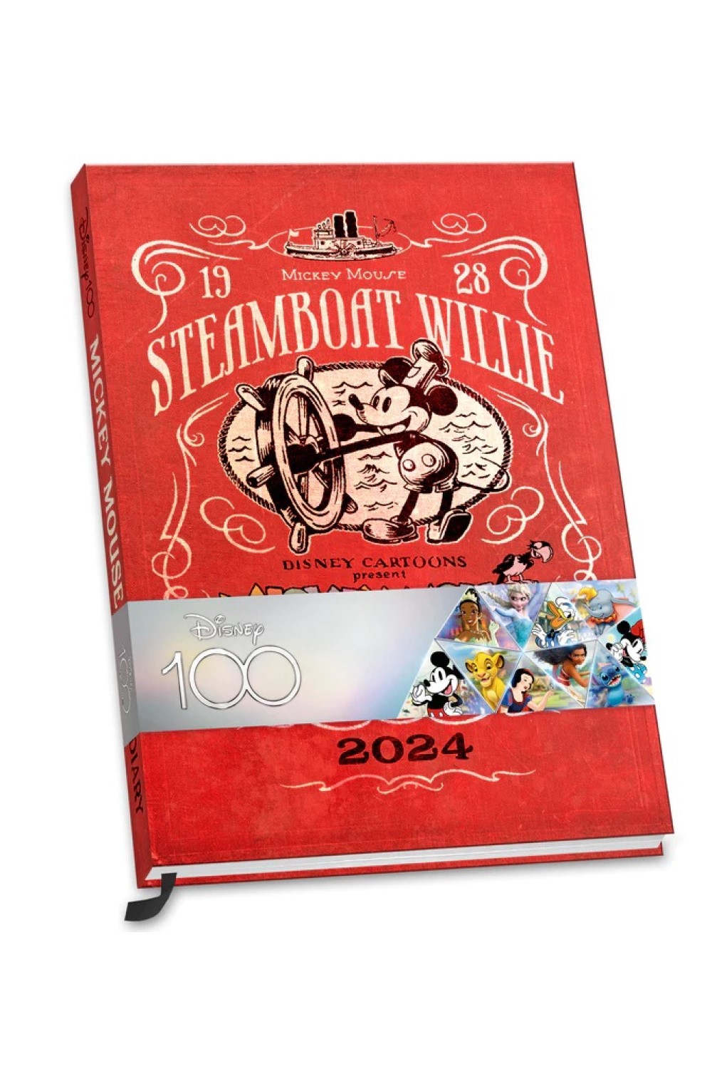 Disney 100 Hardback A5 Diary 2025 Grange Communications