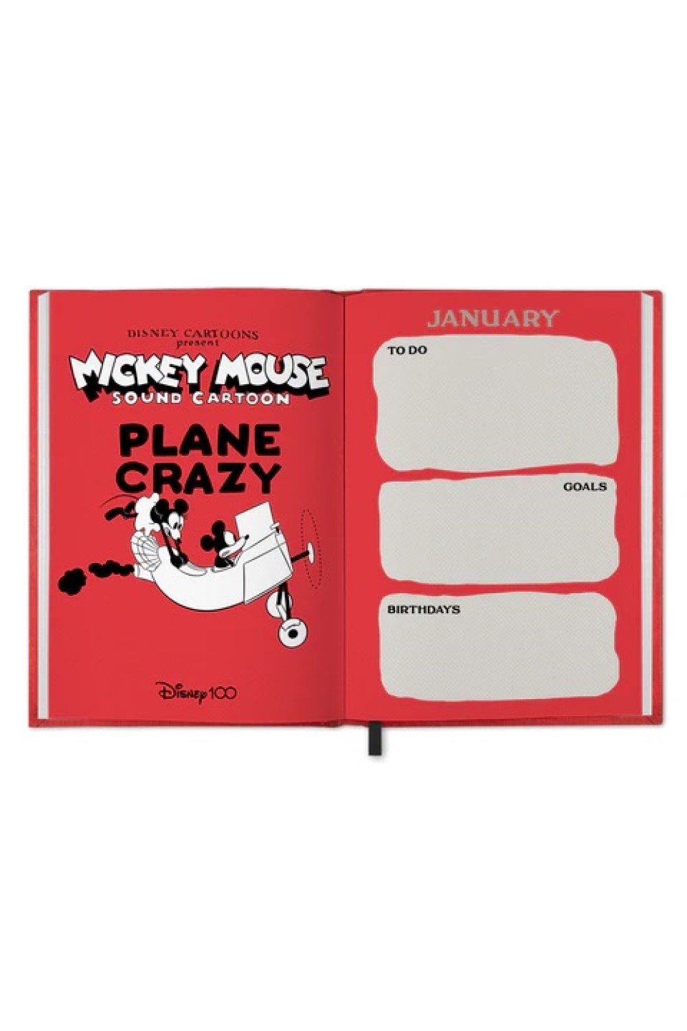 Disney 100 Hardback A5 Diary 2024 Grange Communications