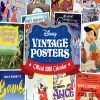 Disney Vintage Posters Square Wall Calendar 2026