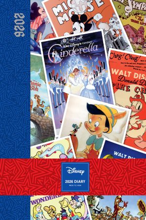 Disney Vintage Posters A5 Diary 2026