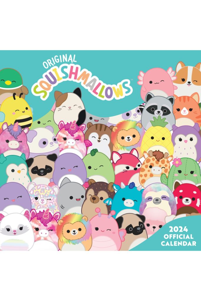 Squishmallows Square Wall Calendar 2024 Grange Communications