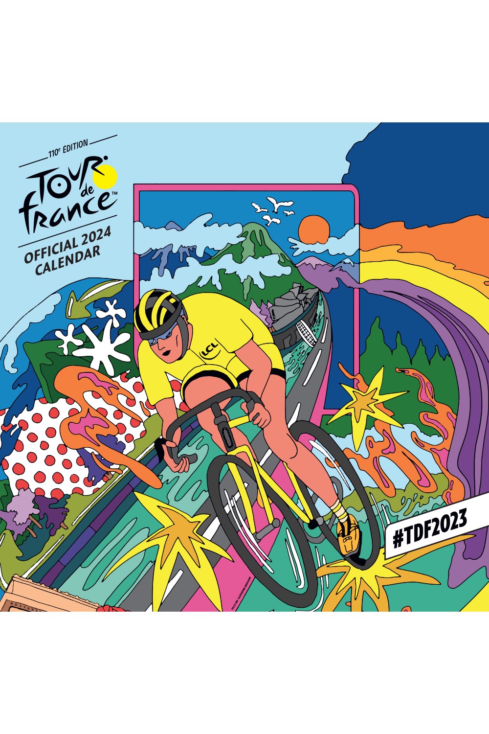 Tour de France Square Wall Calendar 2024 Grange Communications