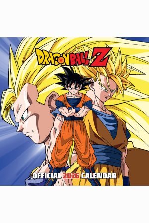 Dragonball Z Square Calendar 2026