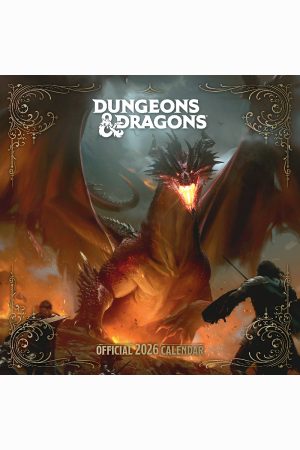 Dungeons & Dragons Square Calendar 2026
