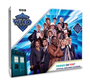 Doctor Who Desk Block Calendar 2026