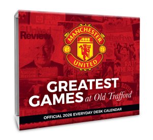 Manchester United FC 2026 Desk Block Calendar