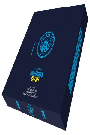 Manchester City FC 2026 Calendar & Diary Musical Gift Box