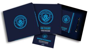 Manchester City FC 2026 Calendar & Diary Musical Gift Box