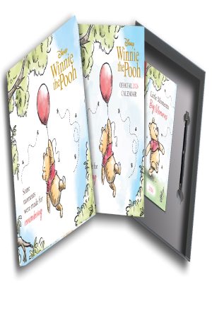 Disney Winnie The Pooh 2026 Calendar and Diary Gift Box