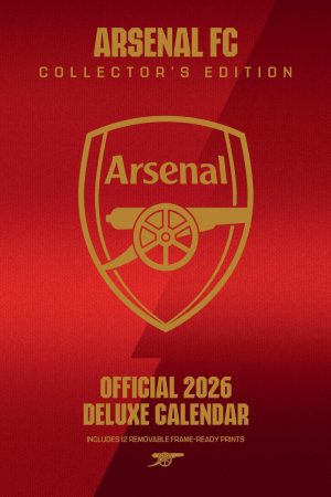 Arsenal FC 2026 A3 Deluxe Calendar