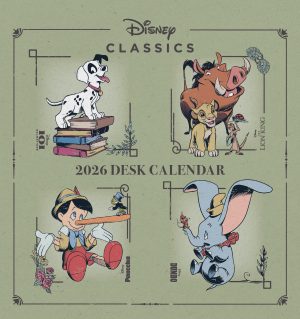 Disney Heritage 2026 Desk Easel Calendar