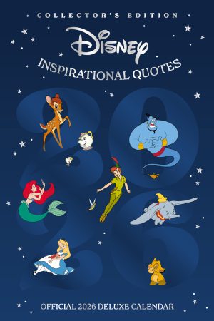 Disney Classics (Quotes) 2026 A3 Deluxe Calendar