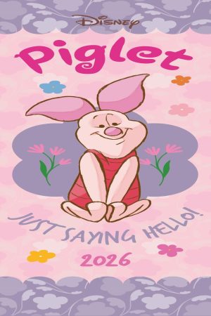 Disney Piglet 2026 Slim Calendar