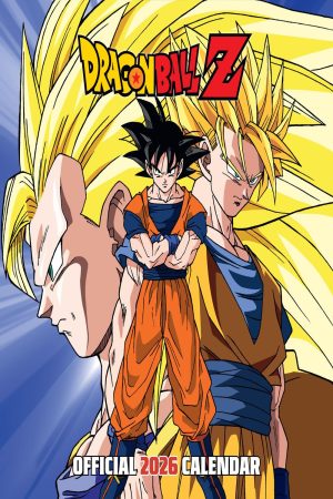 Dragonball Z Square Calendar 2026