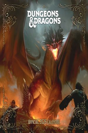 Dungeons & Dragons Square Calendar 2026