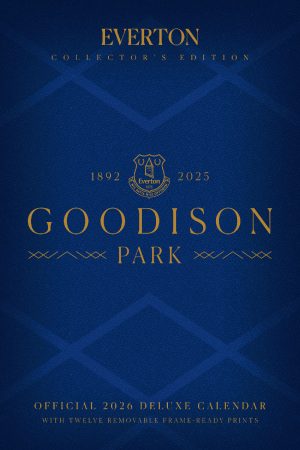 Everton FC 2026 A3 Deluxe Calendar