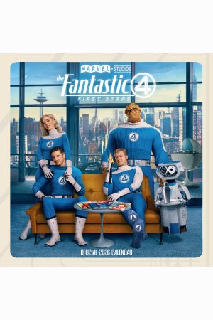 Marvel Fantastic Four Movie 2026 Square Calendar