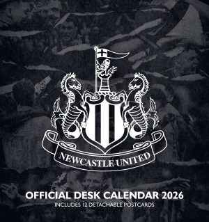 Newcastle United FC 2026 Desk Easel Calendar