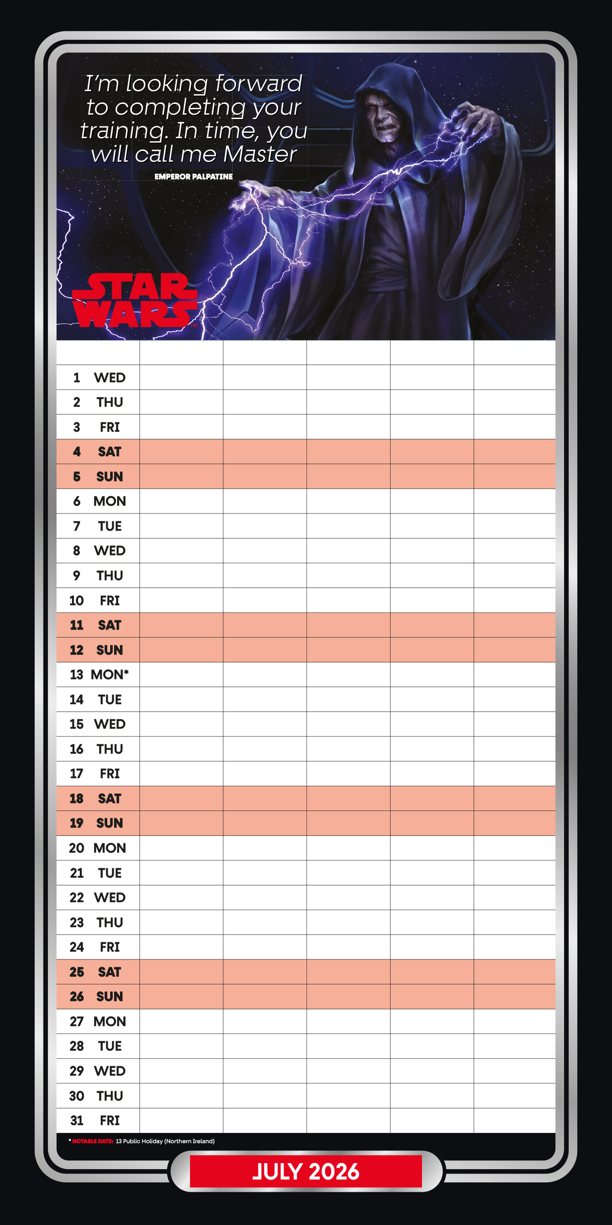 76894_Star-Wars_Family-Organiser_295x295mm_PF-Cal+Envelope-2026.