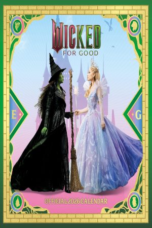 Wicked Movie 2026 Square Calendar