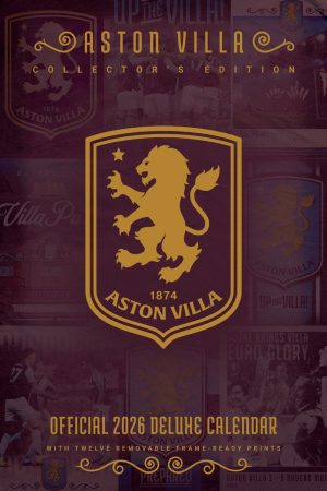 Aston Villa FC 2026 A3 Deluxe Calendar